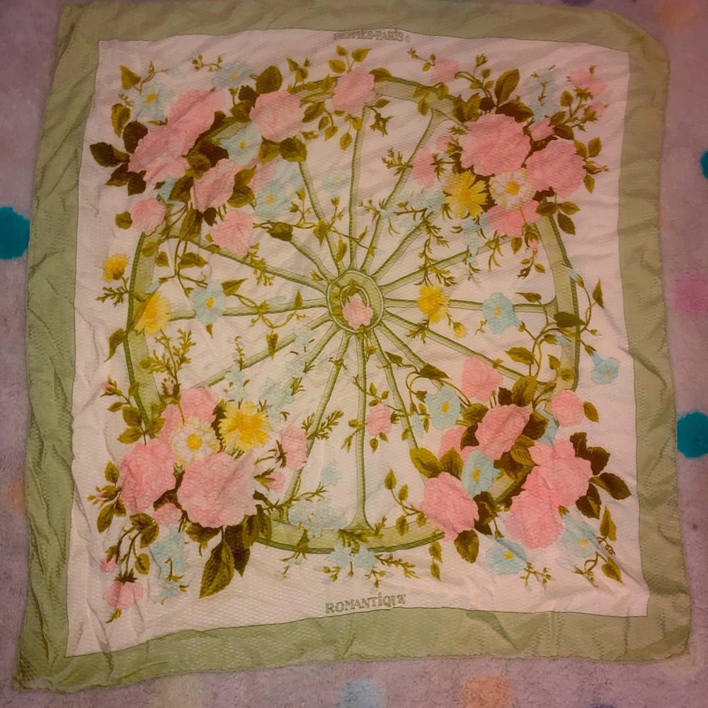Hermes Paris Silk Scarf